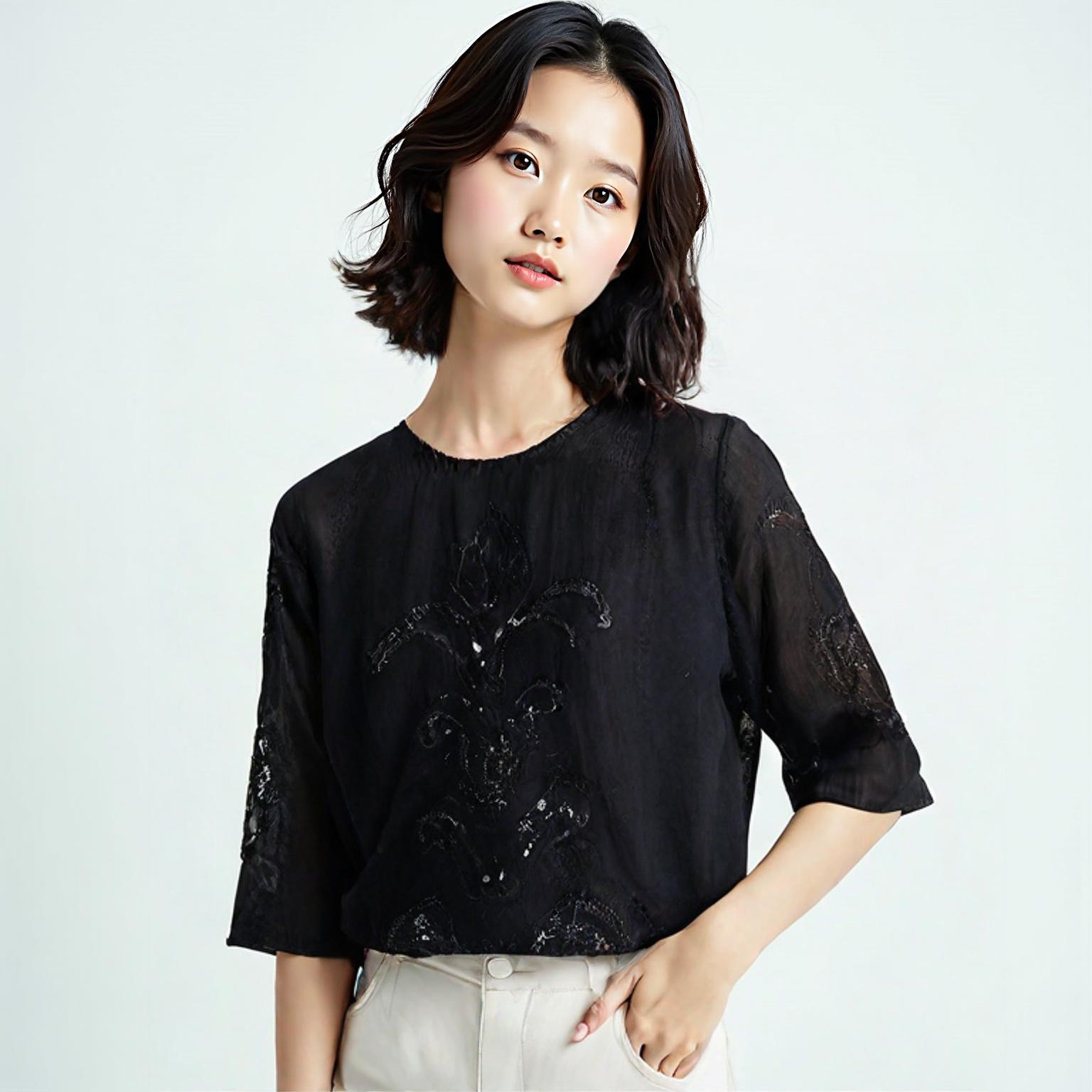 이로 블라우스