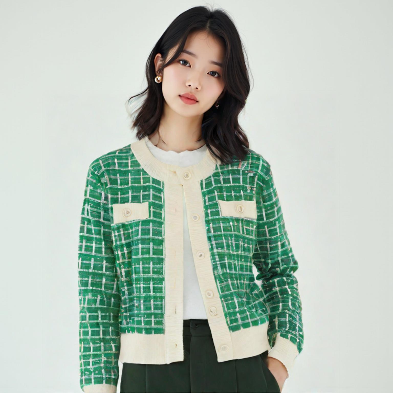 샤틴 라운드카디건
