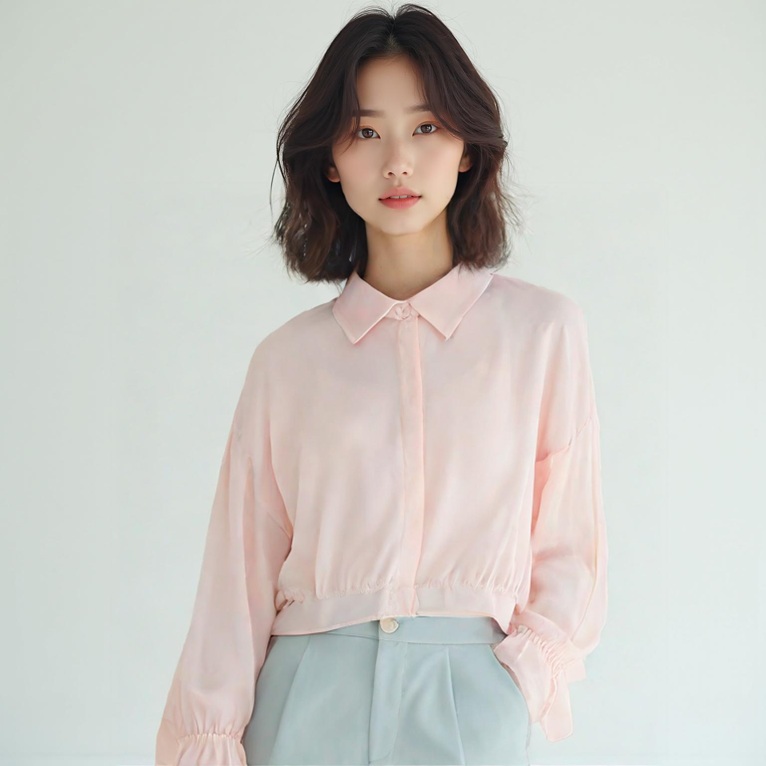 아스띠에 블라우스