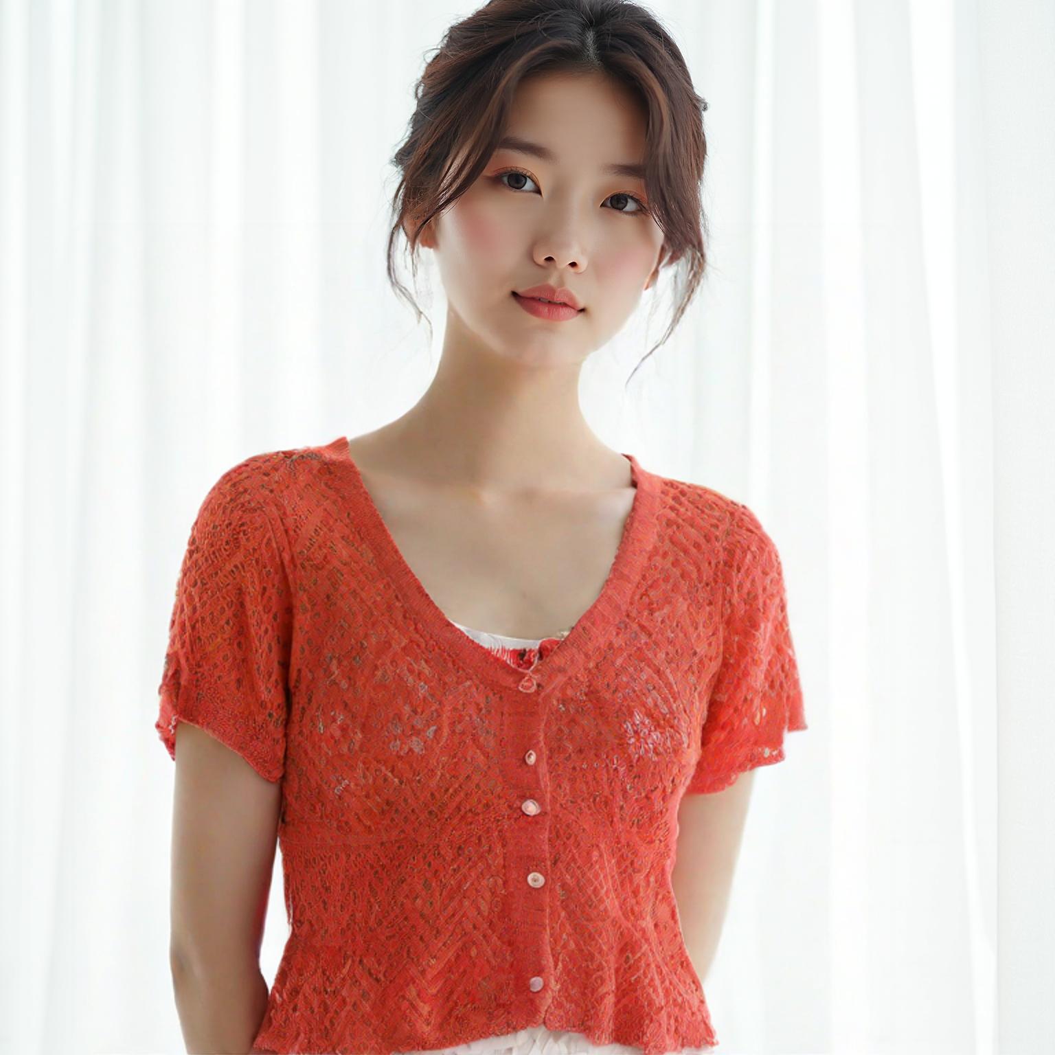 플로움 라운드카디건