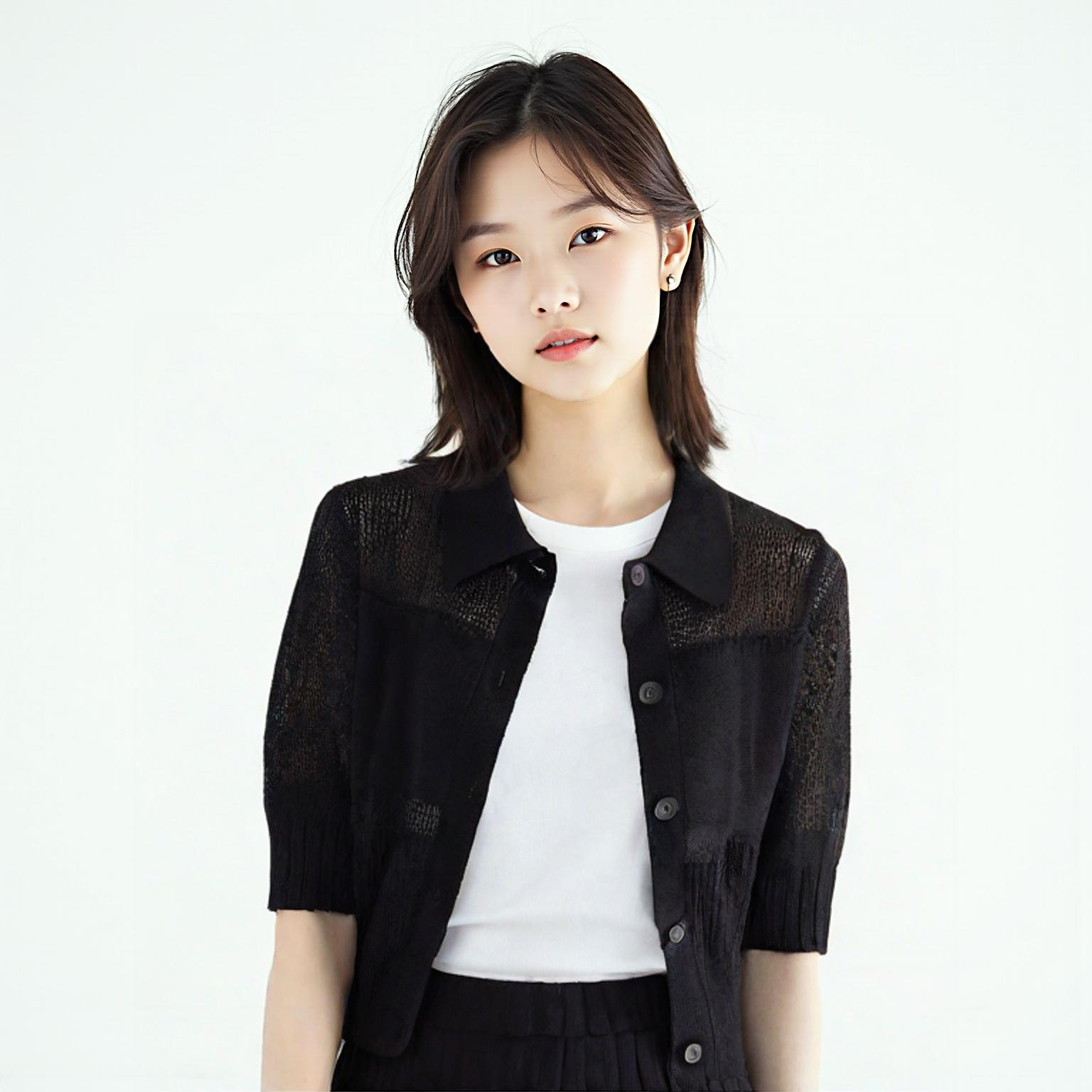 코스 칼라카디건