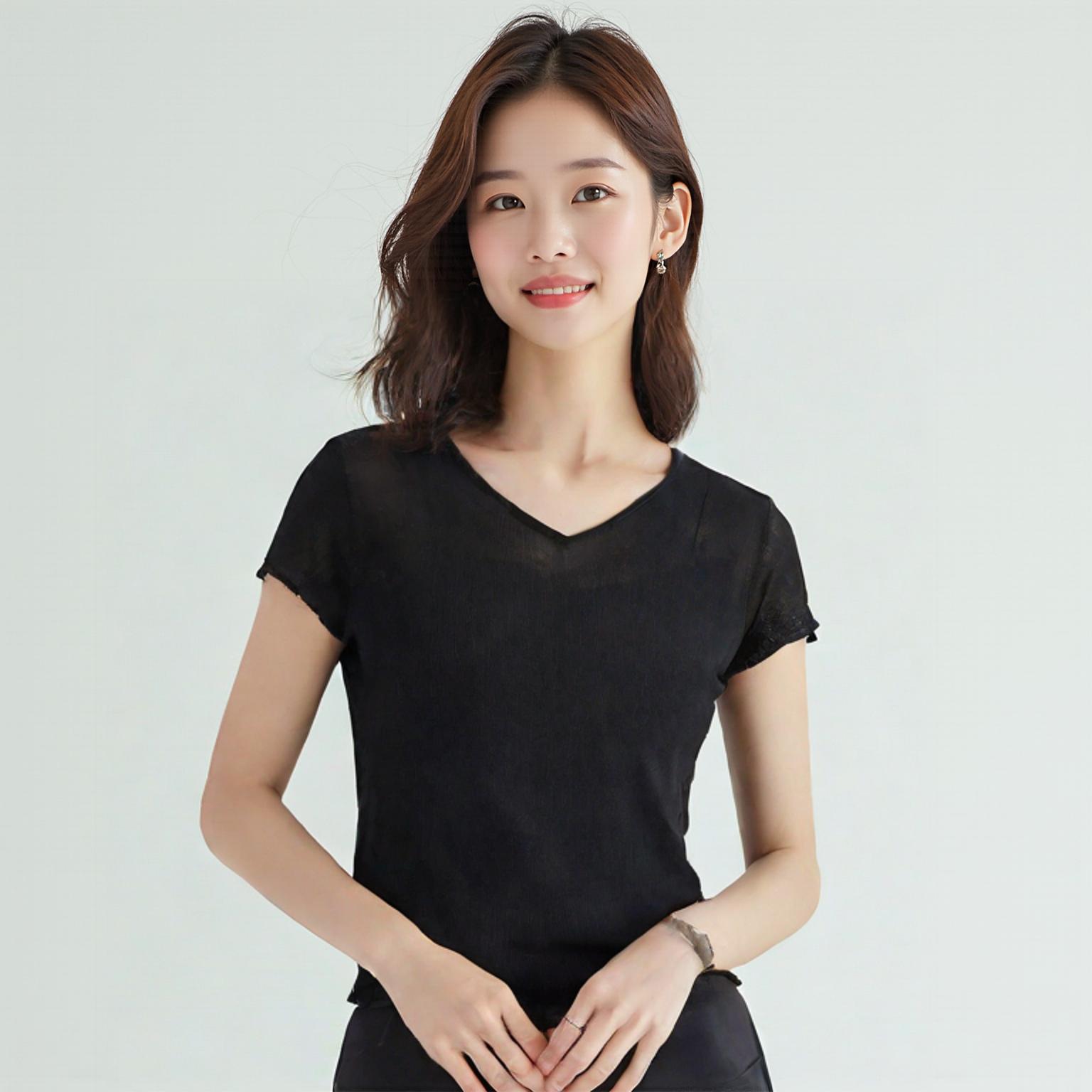 마인 브이넥니트