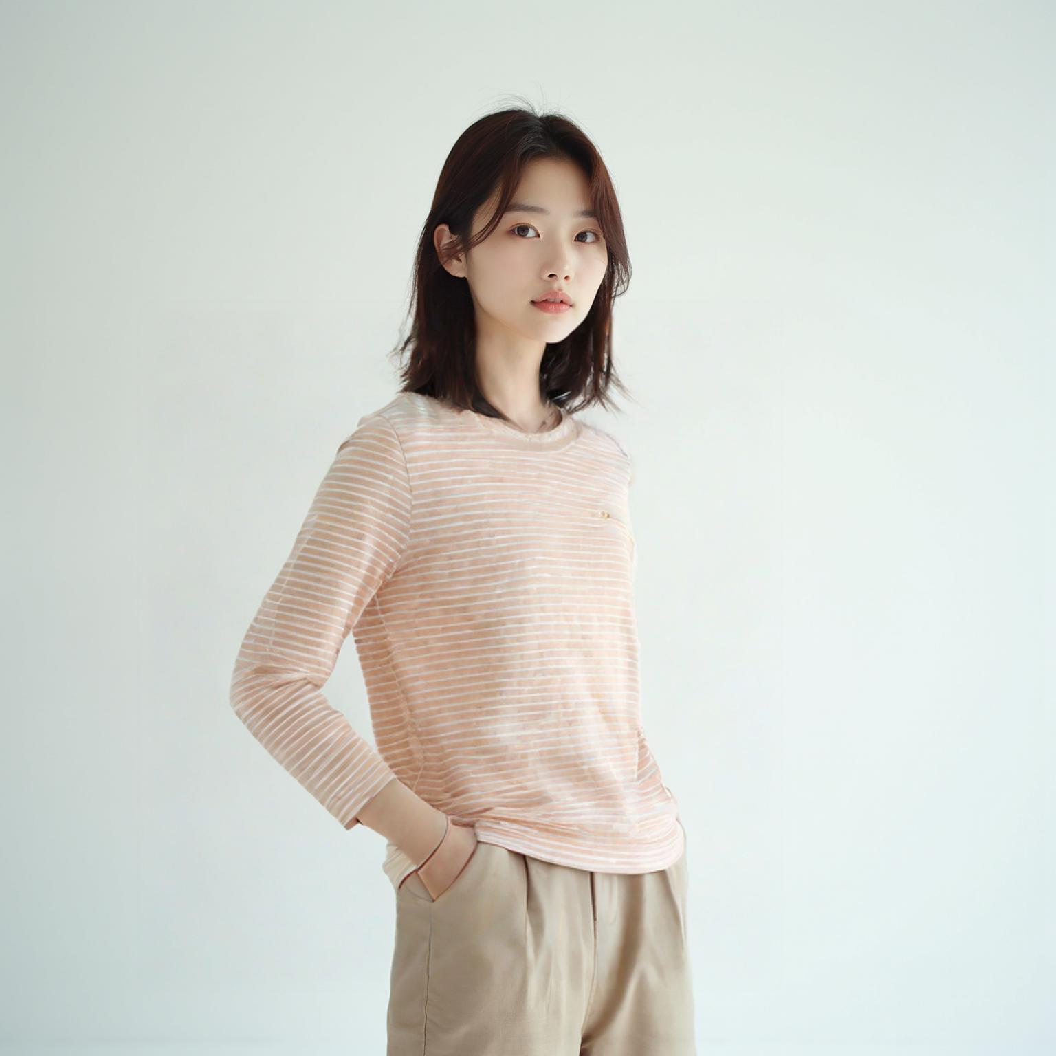 빈폴 긴팔티셔츠