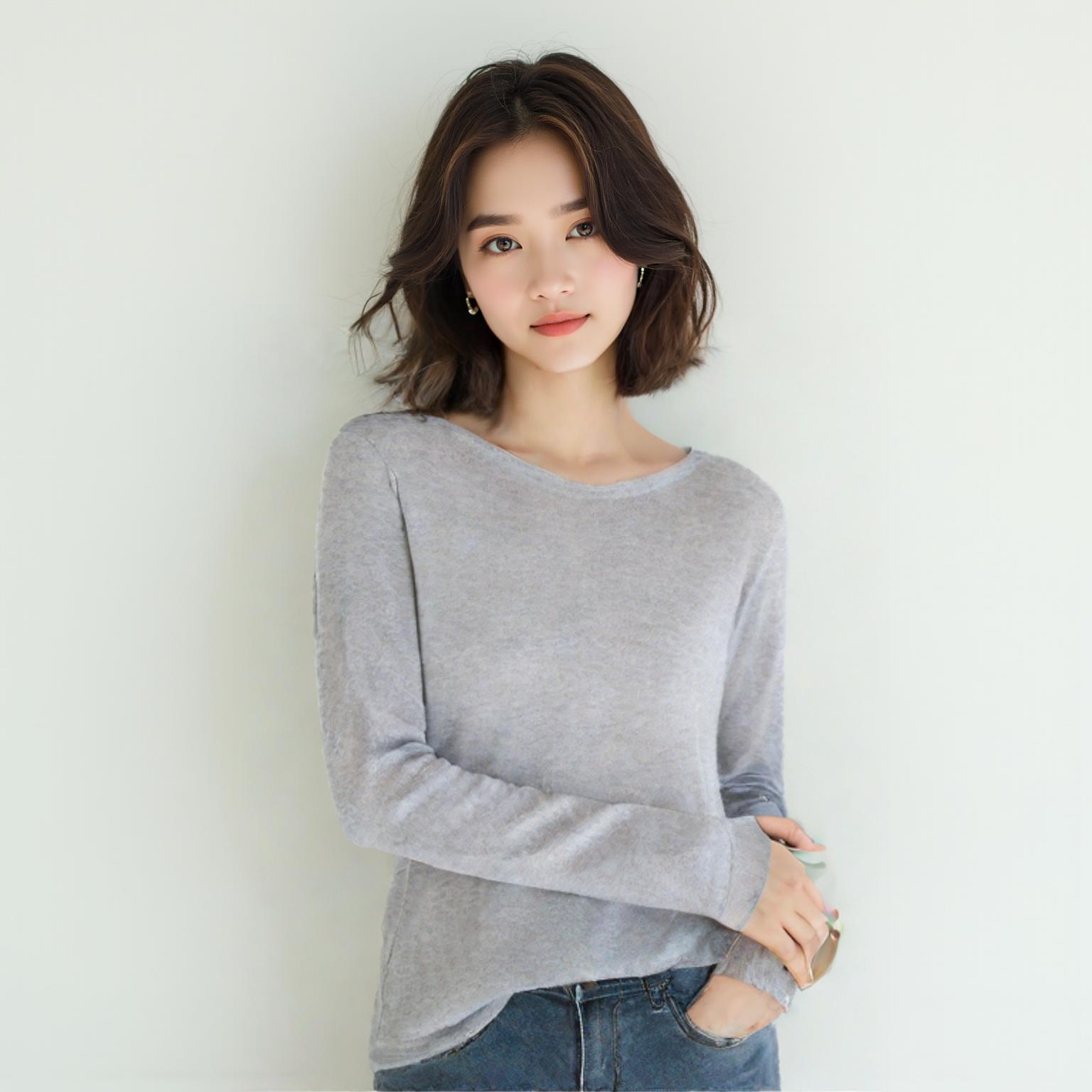 썸웨어버터 라운드니트