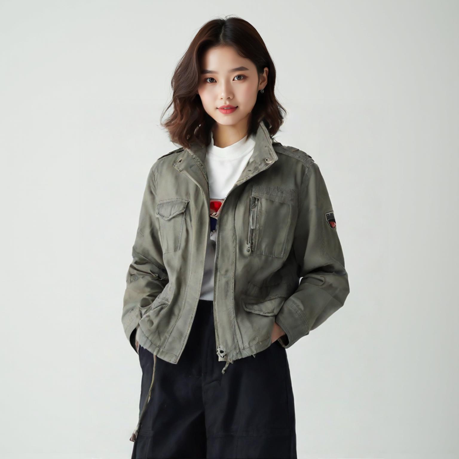 타미힐피거 야상점퍼