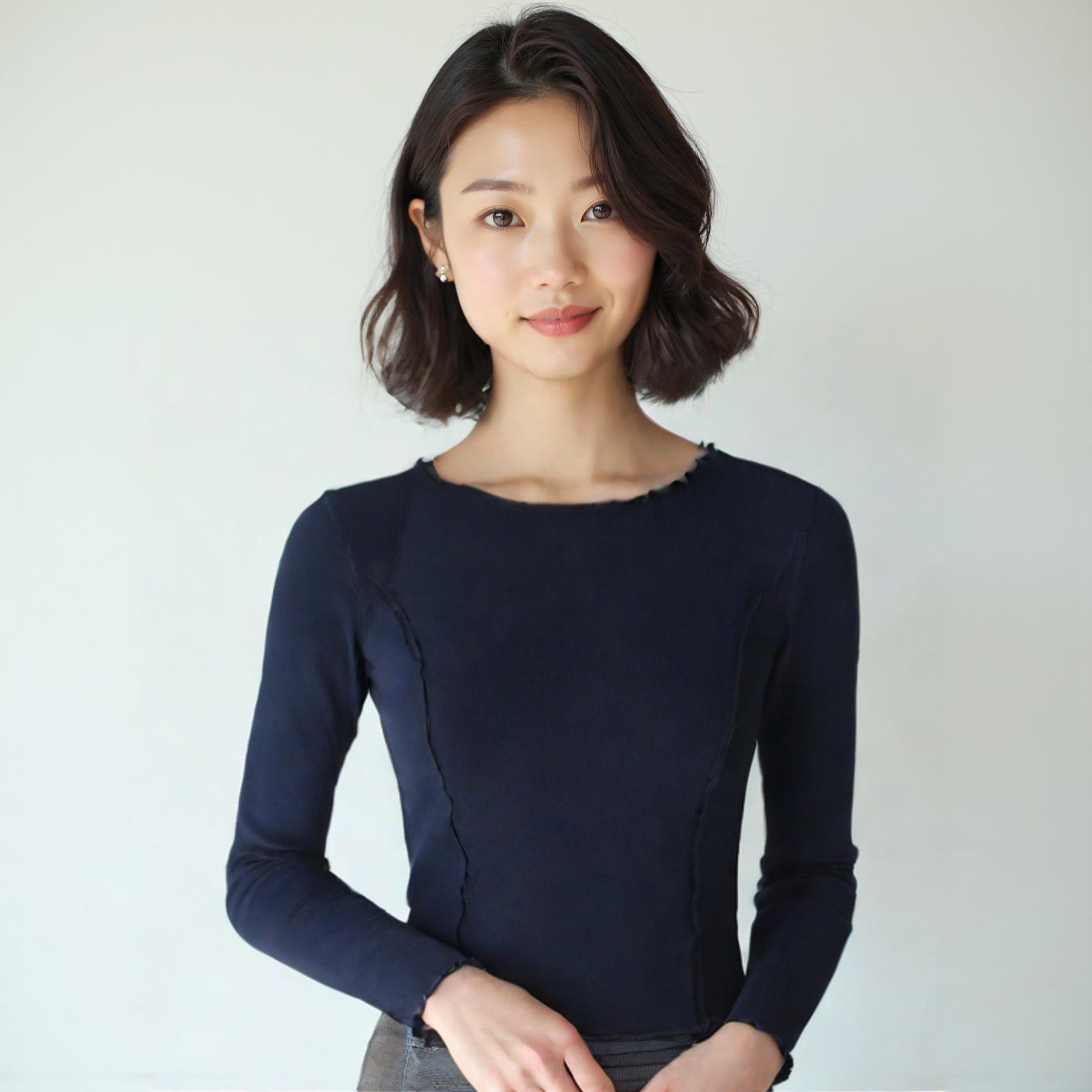 리엘 긴팔티셔츠