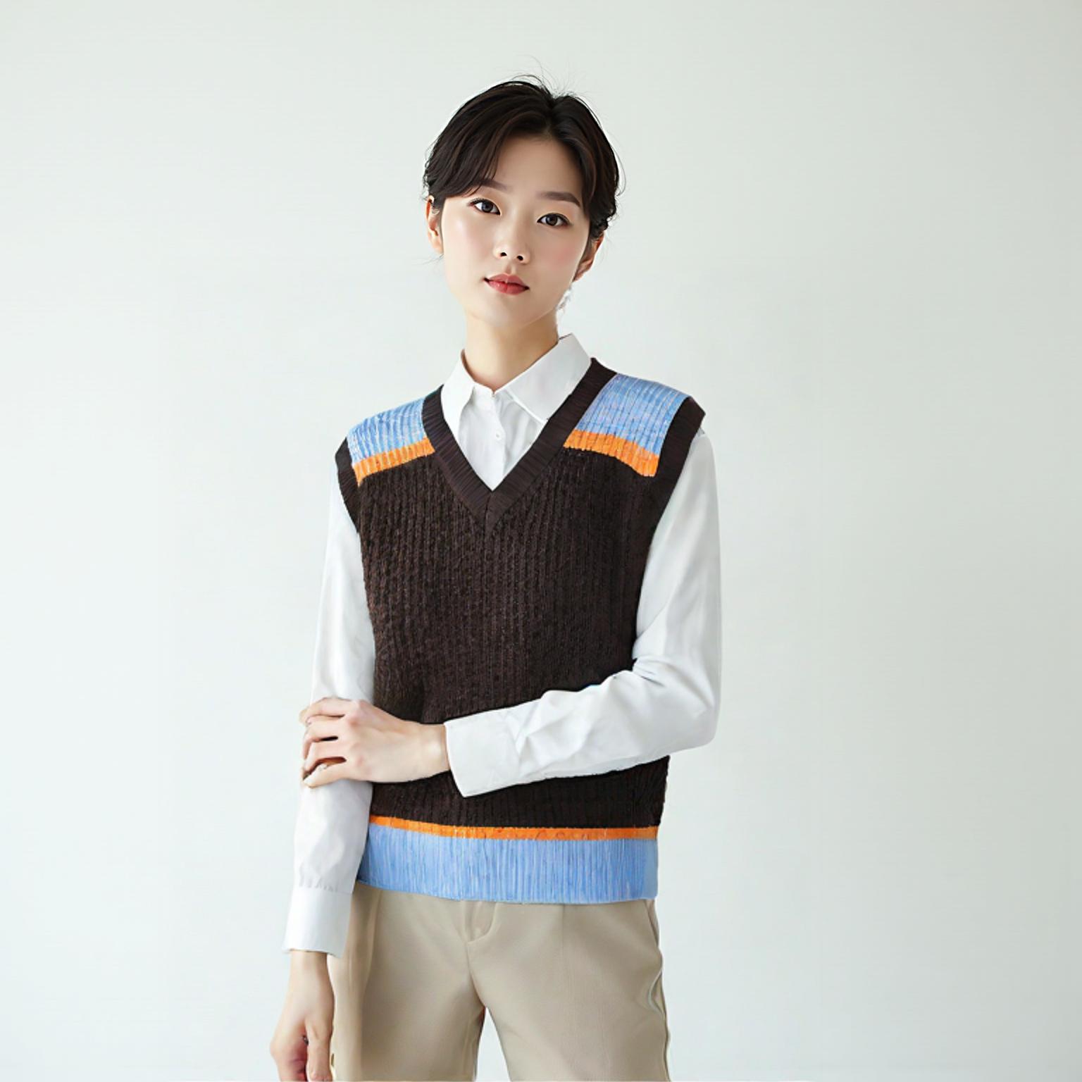 유니클로 x 마르니 니트조끼