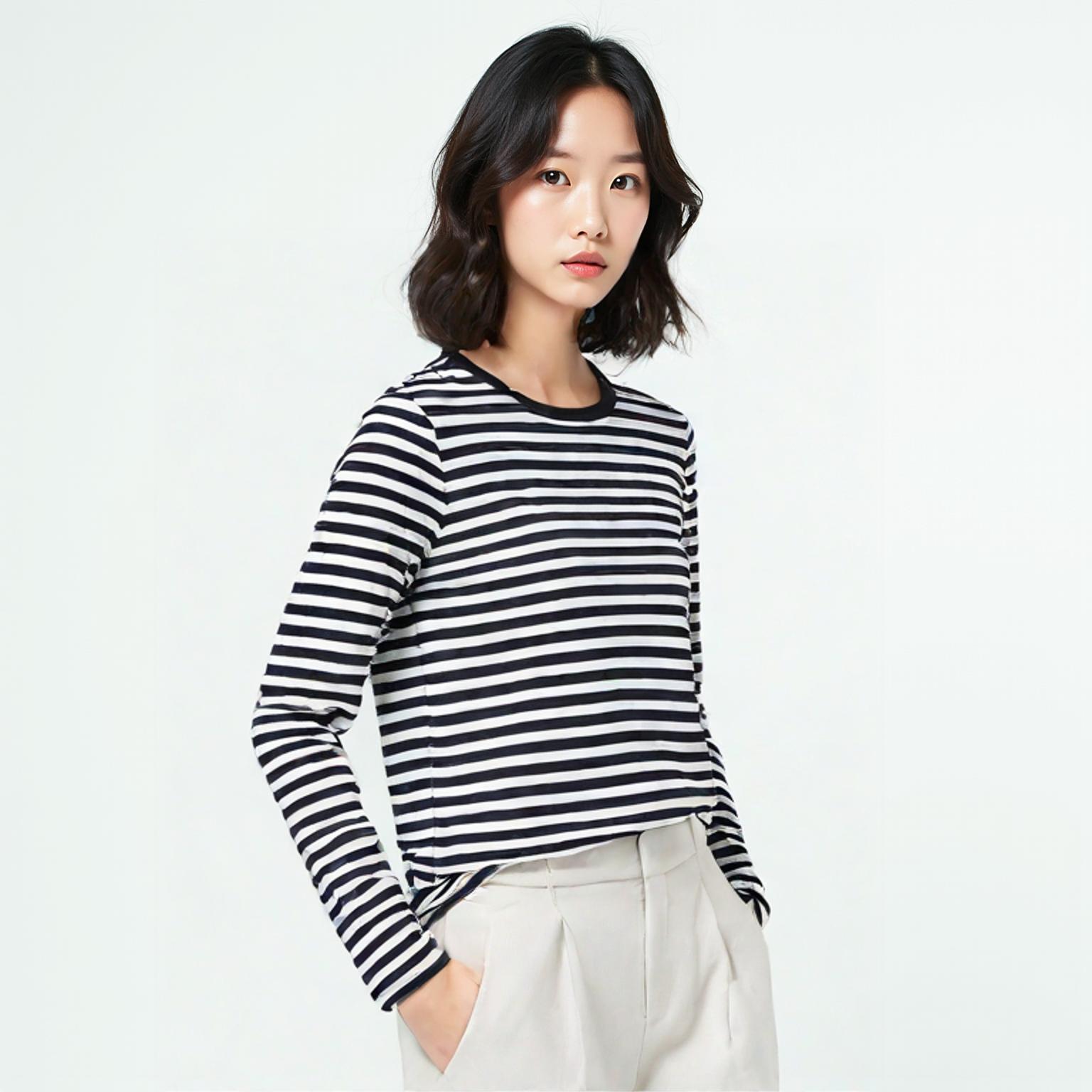 코스 긴팔티셔츠