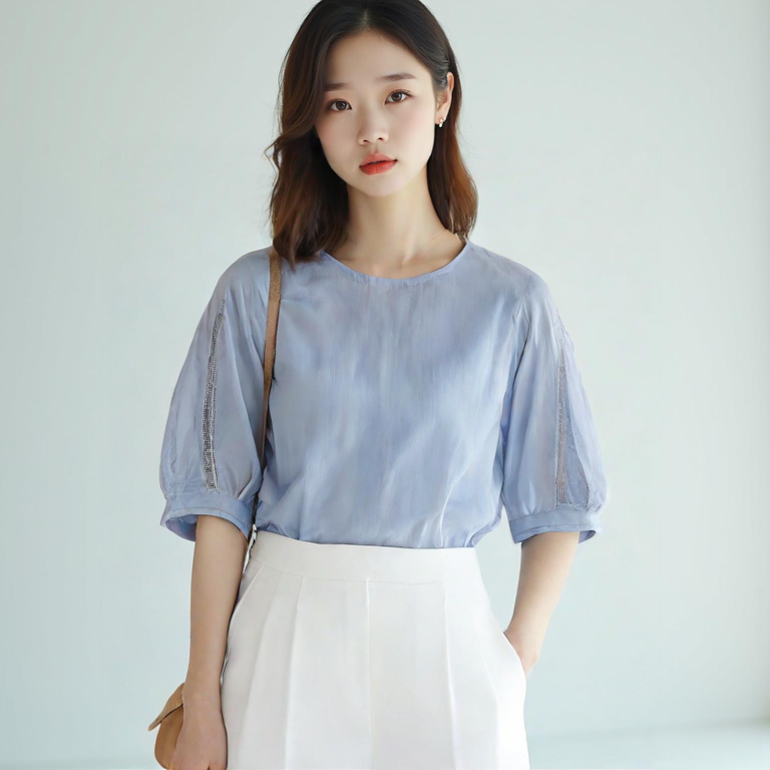 씨씨콜렉트 블라우스