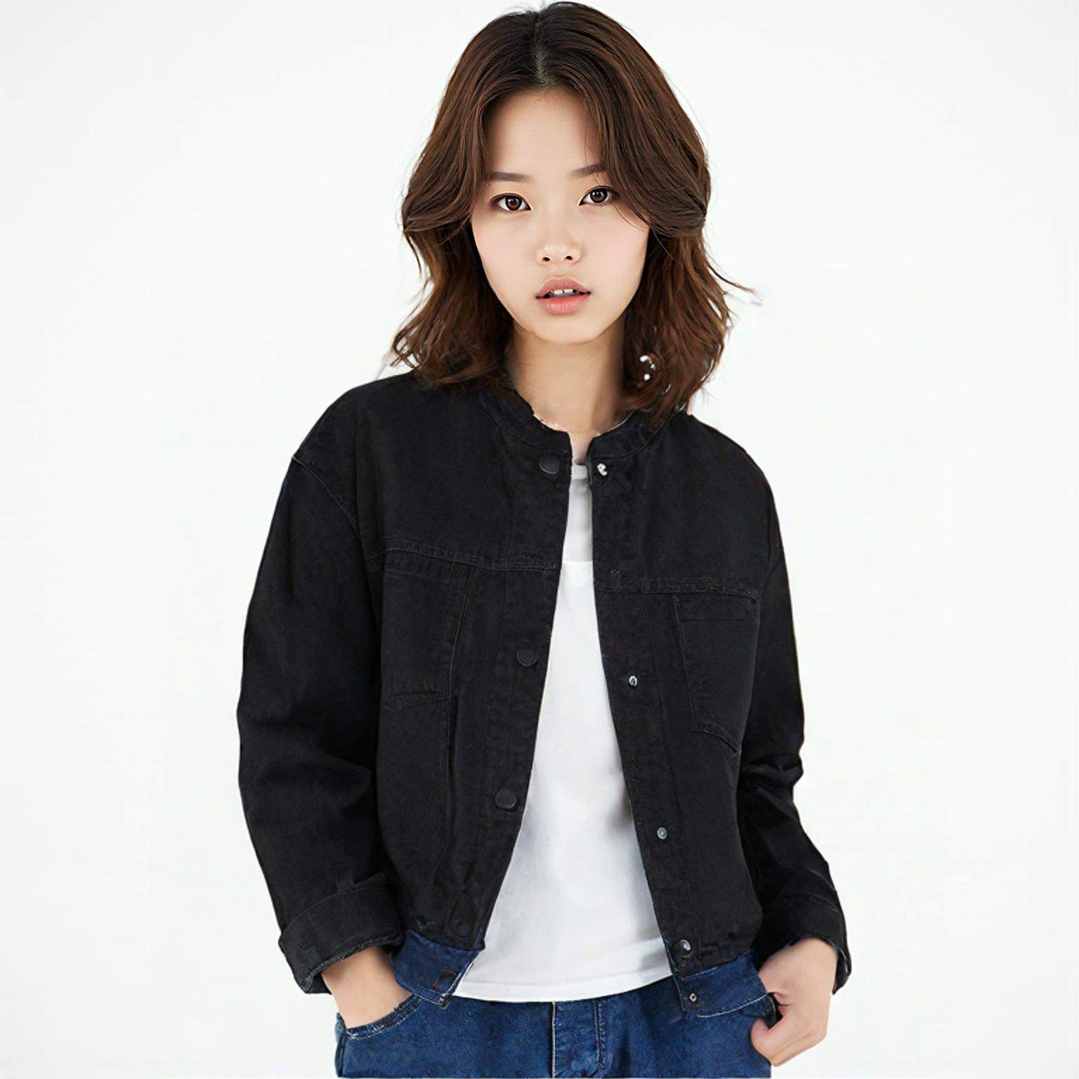스타일 베네통 데님재킷