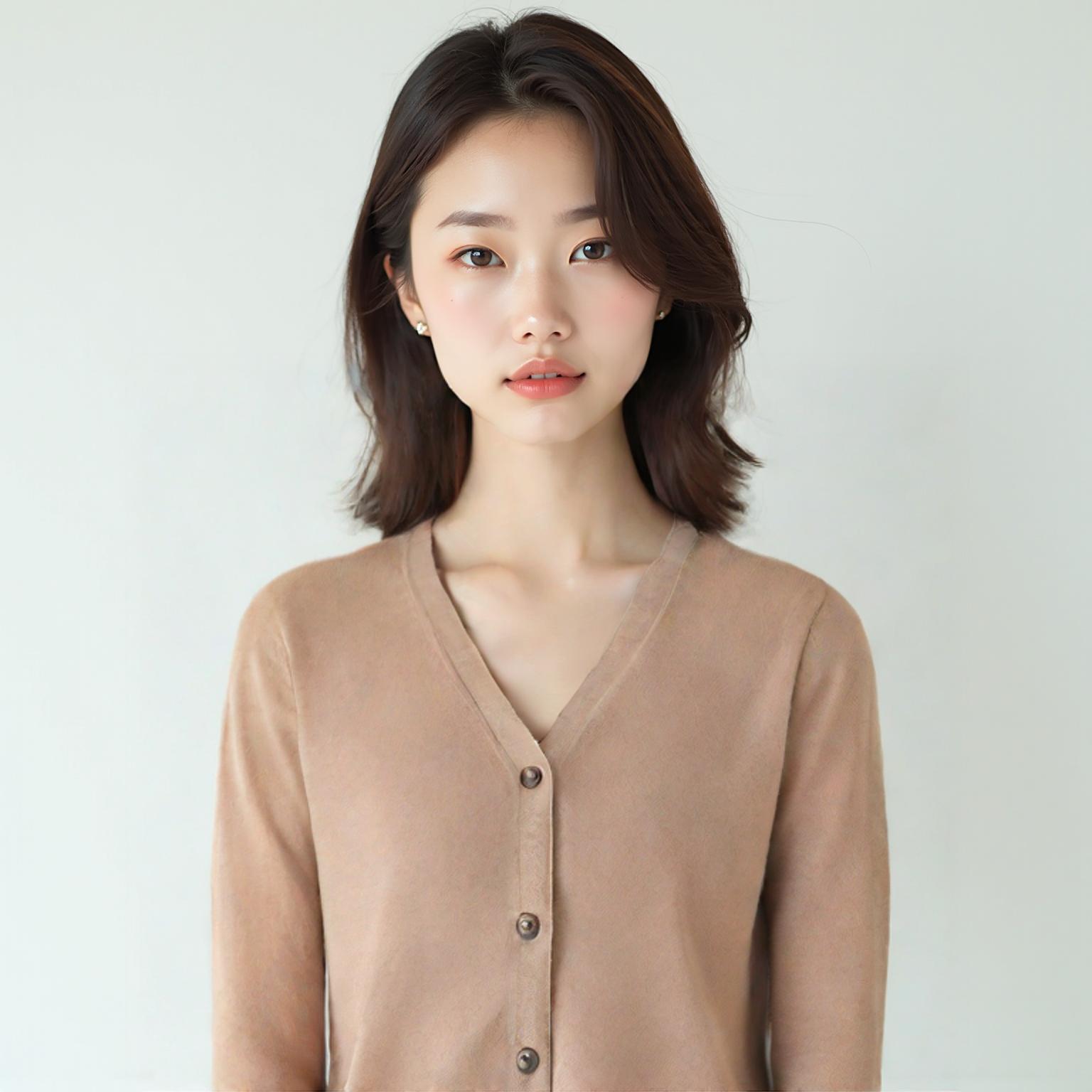 띠어리 브이넥카디건