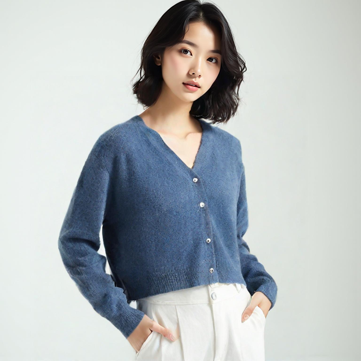러브이즈트루 브이넥카디건