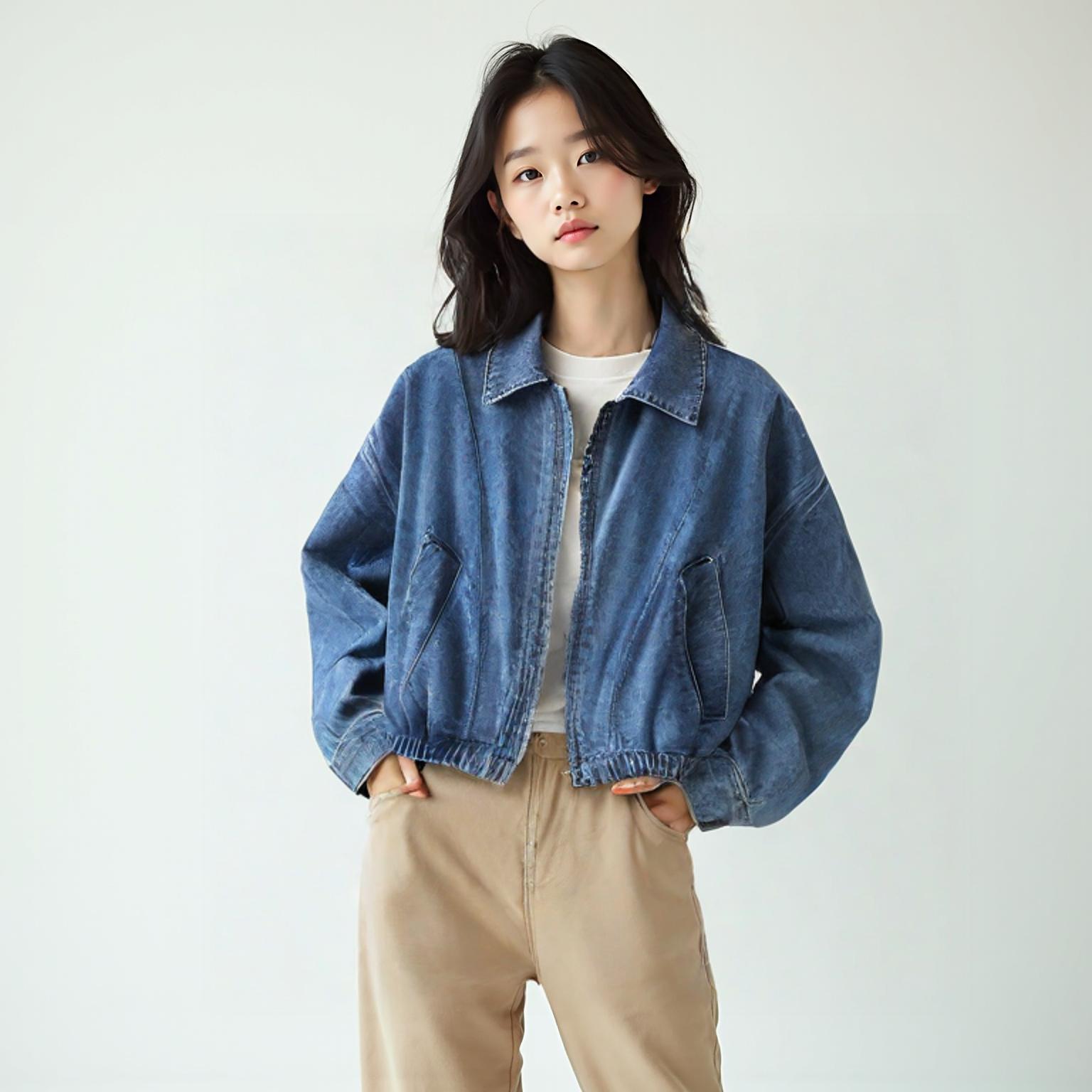 디미트리블랙 데님재킷