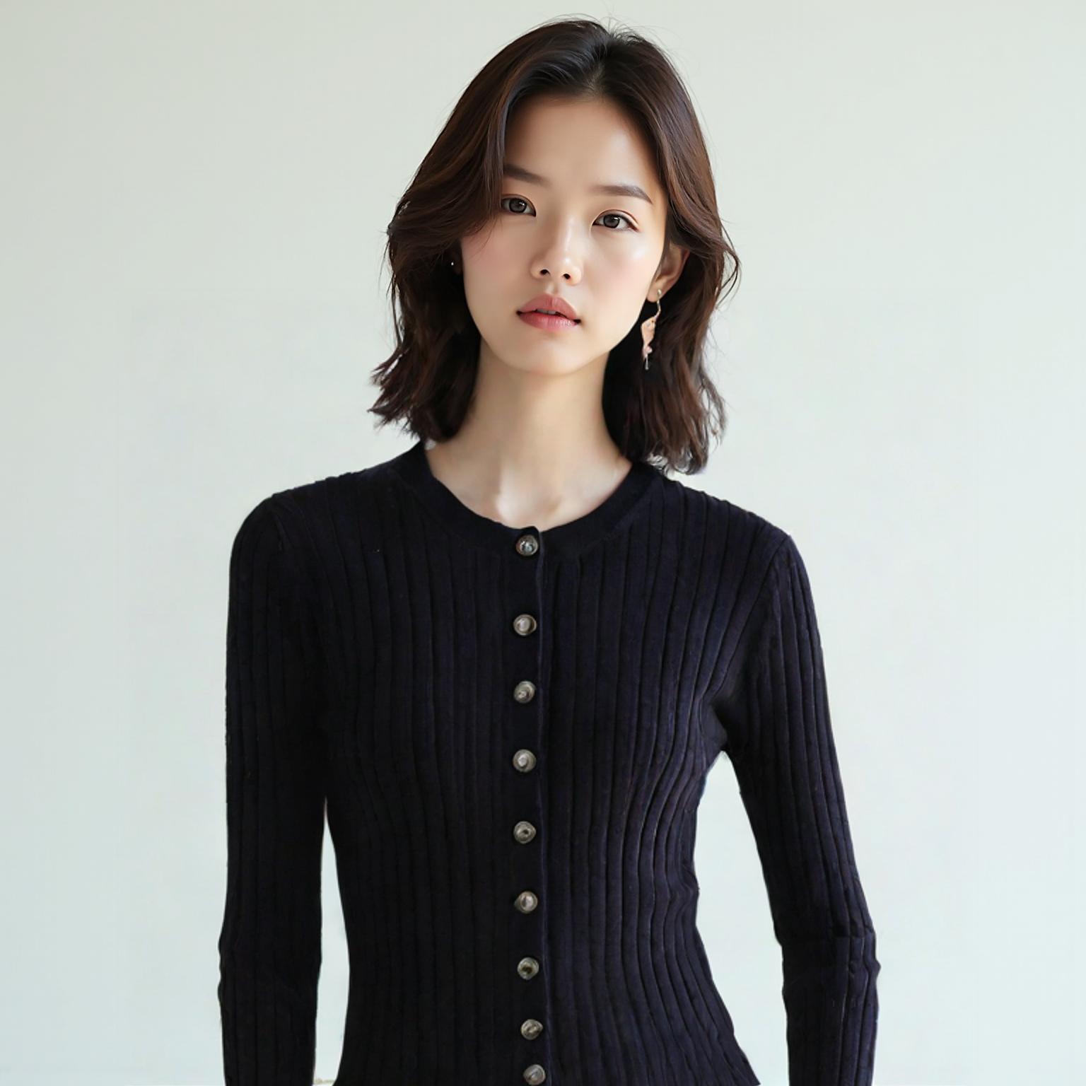 페일제이드 라운드카디건