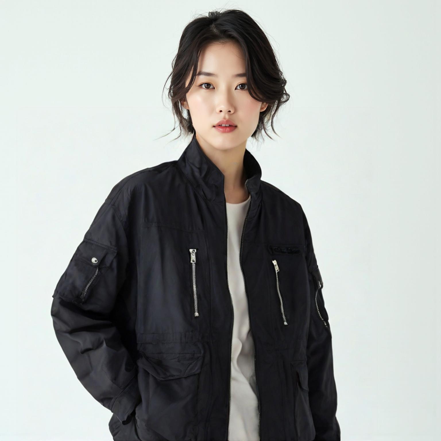 게스 야상점퍼
