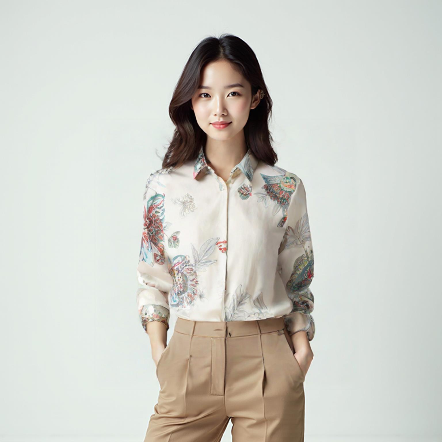 막스마라 블라우스