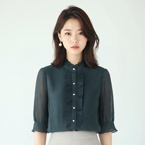 모조에스핀 블라우스