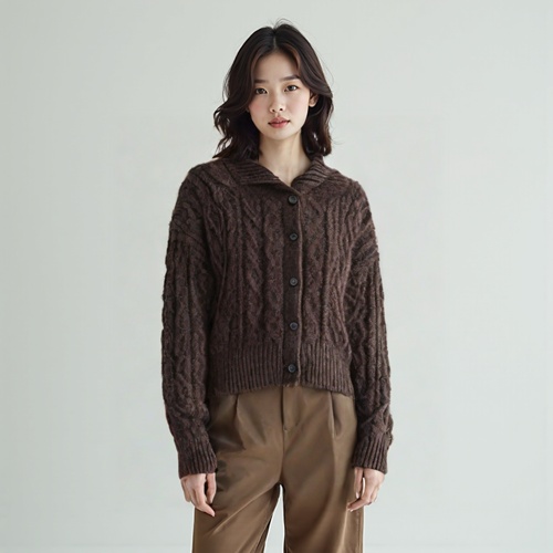 몽돌 칼라카디건