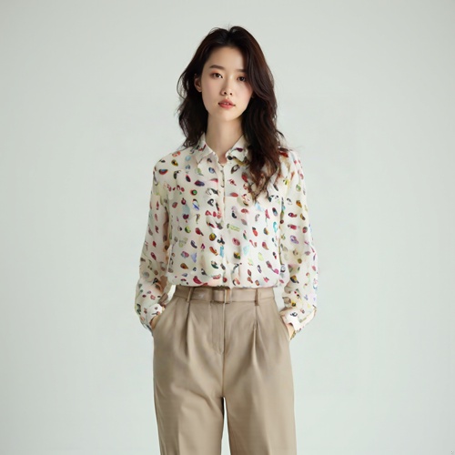 럭키슈에뜨 블라우스