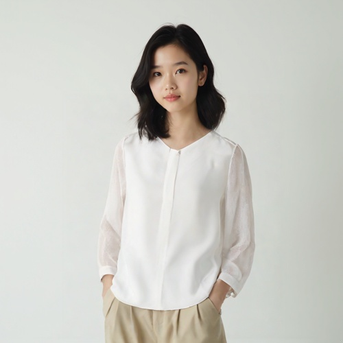 케네스 레이디 블라우스