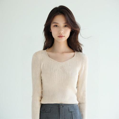 잇미샤 긴팔티셔츠