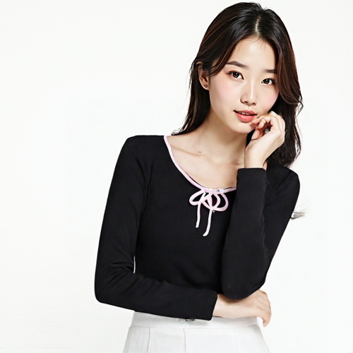 체리퀴리 긴팔티셔츠