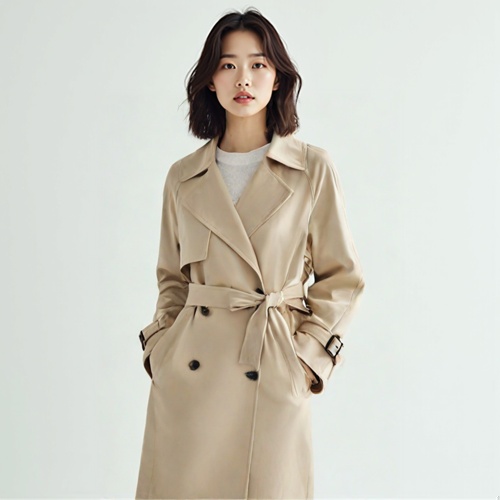 보브 트렌치코트