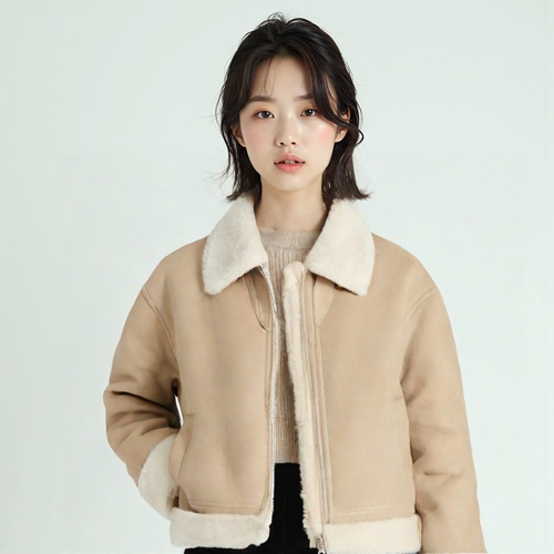 미쏘 무스탕재킷