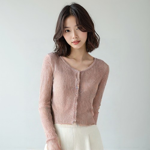 자라 홈 라운드카디건