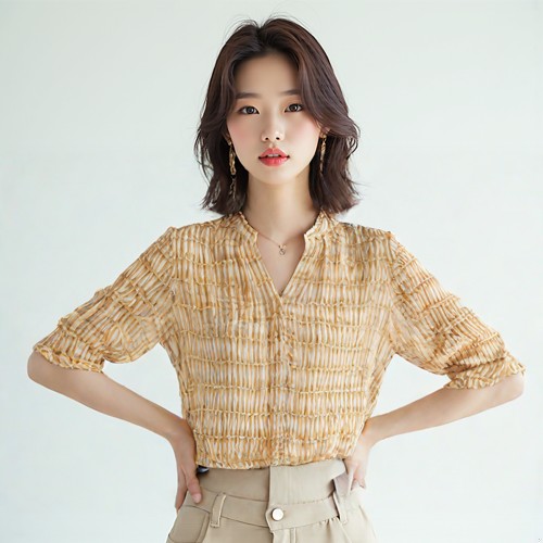 빈폴 블라우스