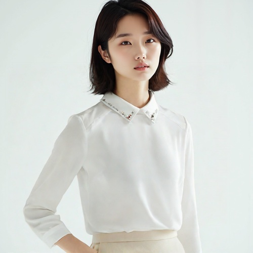 플라스틱 아일랜드 블라우스