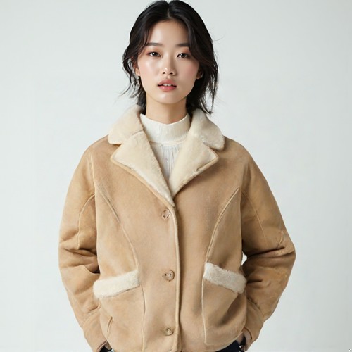 르 무스탕재킷