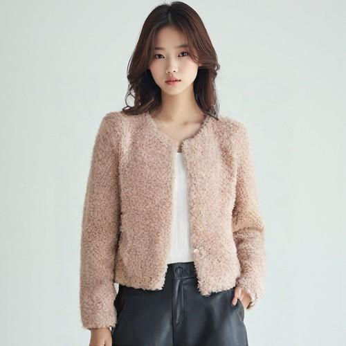 지컷 라운드카디건