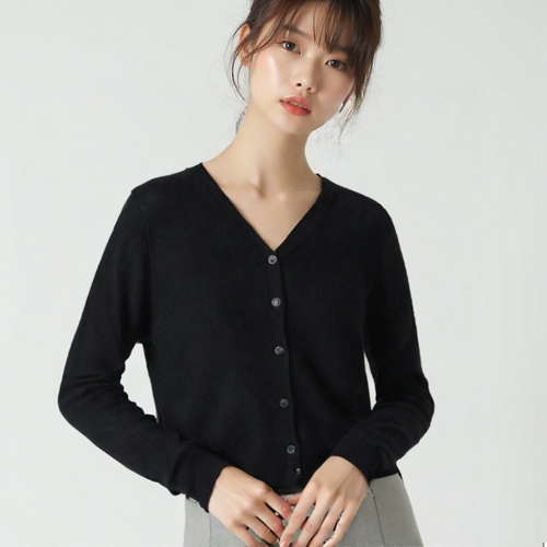 무신사 스탠다드 브이넥카디건