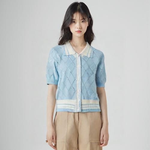 앳코너 칼라카디건