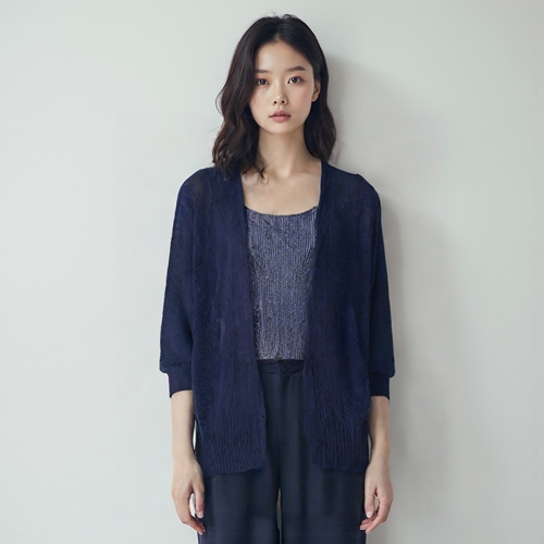 띠어리 숄카디건
