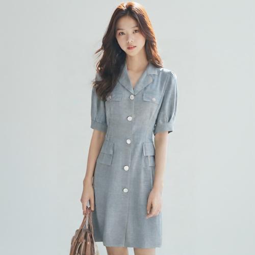 라인 미디원피스