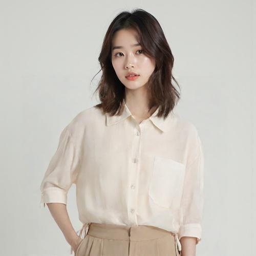 로엠 블라우스
