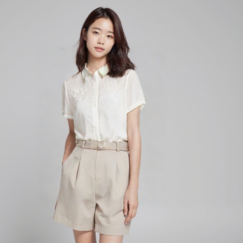 산드로 블라우스