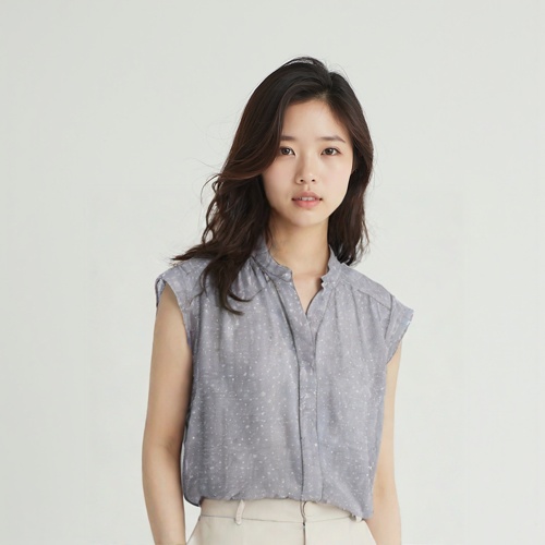 헤지스 블라우스