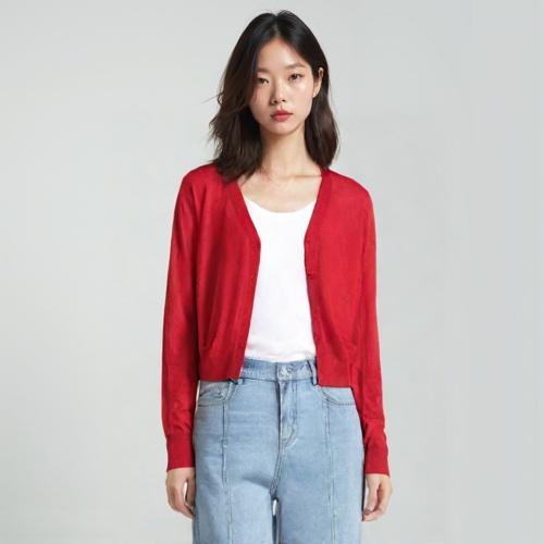 리스트 브이넥카디건