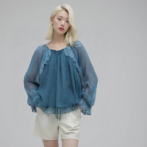 겐조 블라우스