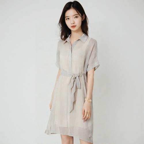 더아이잗 미디원피스
