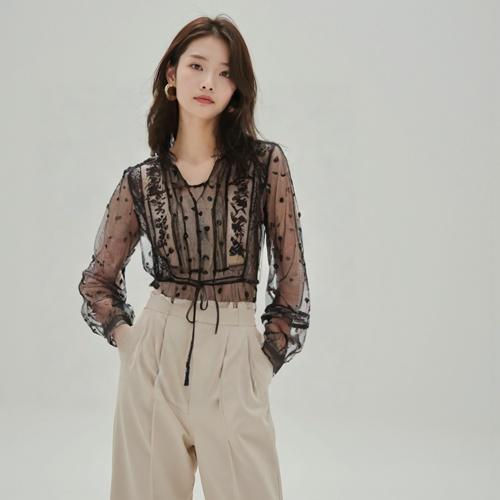 자라 블라우스