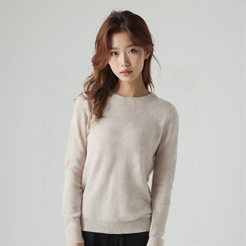 유니클로 라운드니트