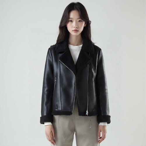 콜릿 무스탕재킷