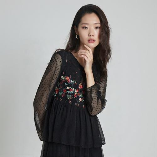 자라 블라우스
