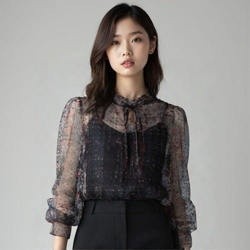 케네스 레이디 블라우스