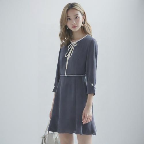 라인 미디원피스