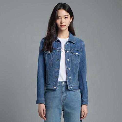 타미힐피거 데님재킷